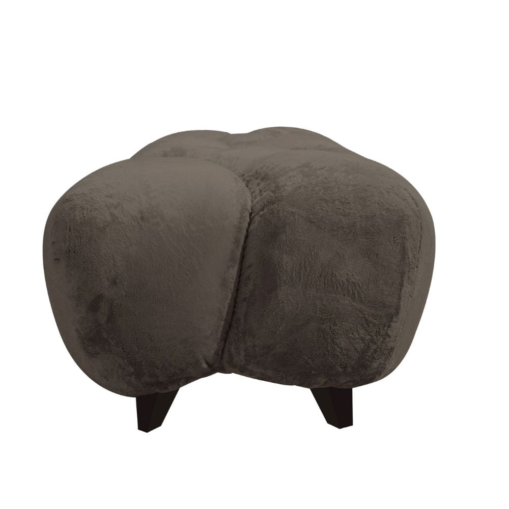 Nubibus Bench Dark Taupe 160.0 x 60.0 x 41.0 cm PTMD - Bankje - PTMD - livinglovely.nl