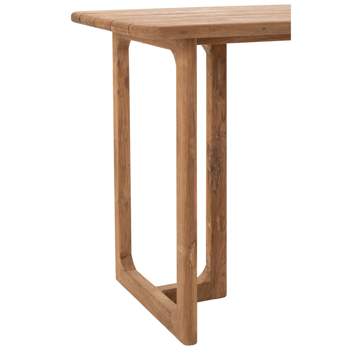 Outdoor Bartafel Cakra Rechthoek Teak Hout Naturel J-Line