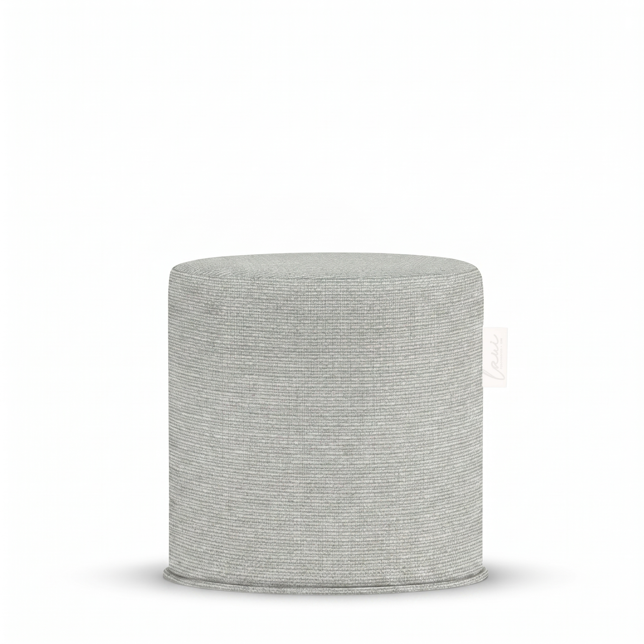 Laui Lounge Original Outdoor Pouf Sea Green, ronde zeegroene poef van Ø44x46 cm