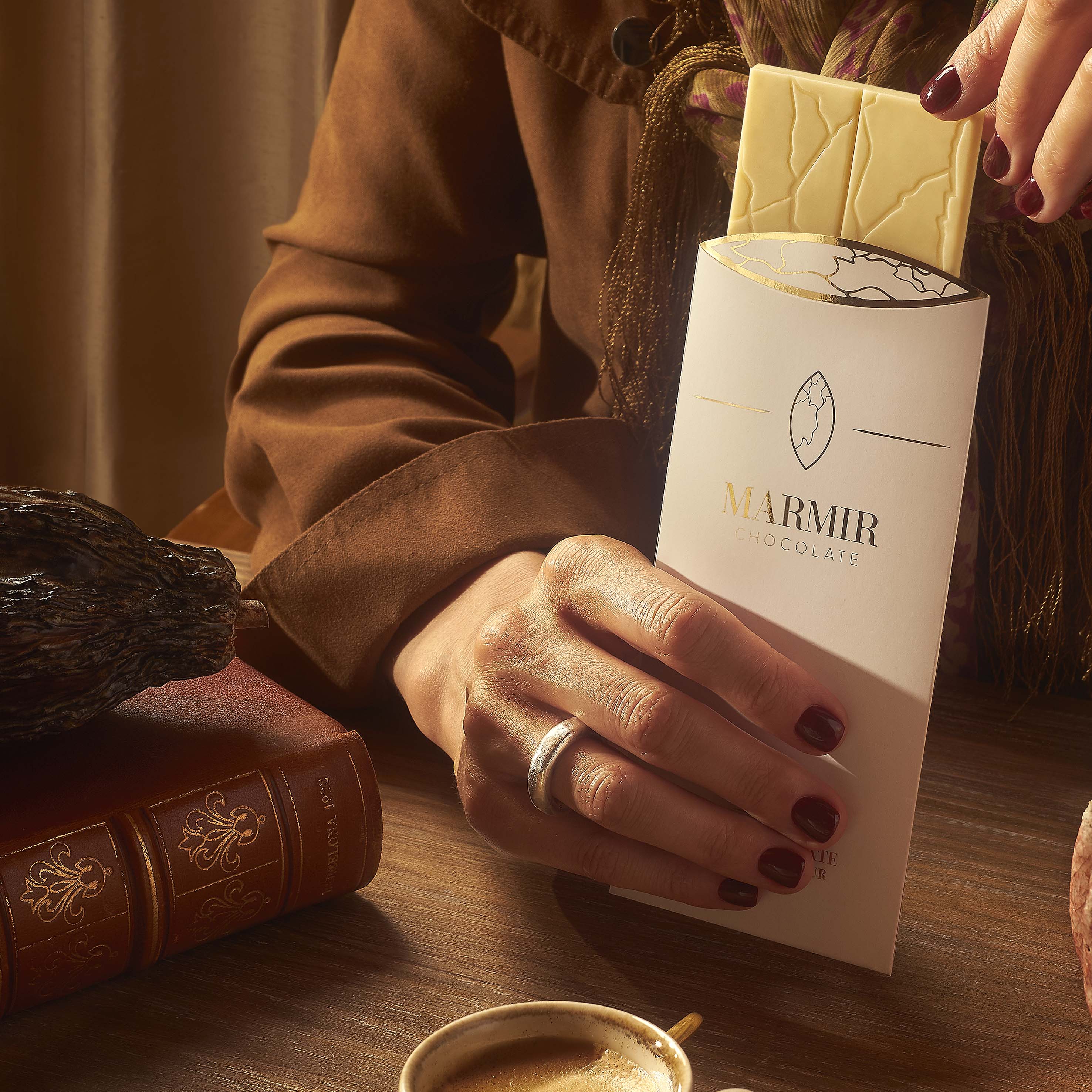 Premium Giftbox 3 Signature Bars - Marmir Chocolate - Chocolade - Marmir Chocolate - livinglovely.nl