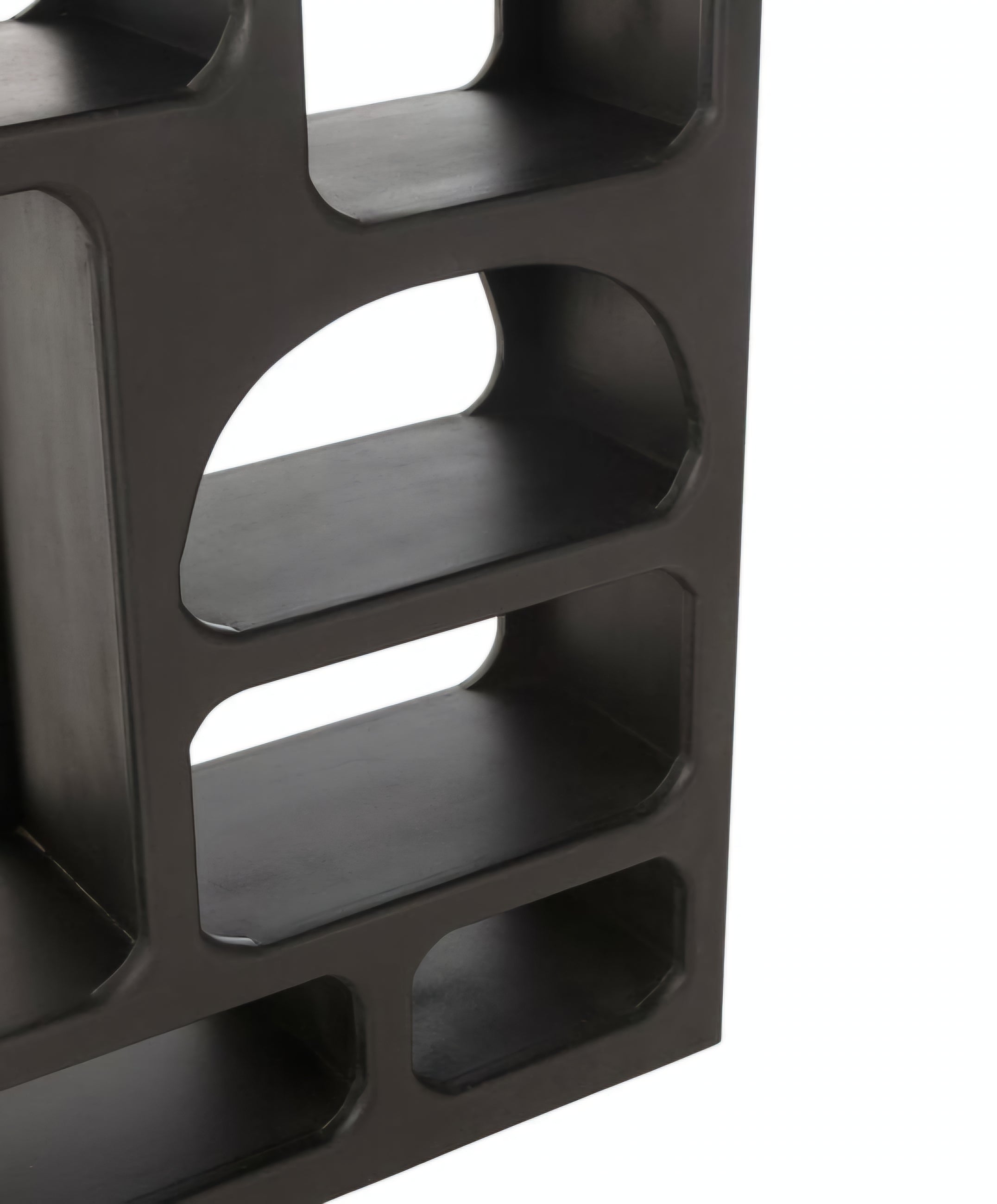 Rek Cave Mangohout Zwart - Rek - J-Line - livinglovely.nl