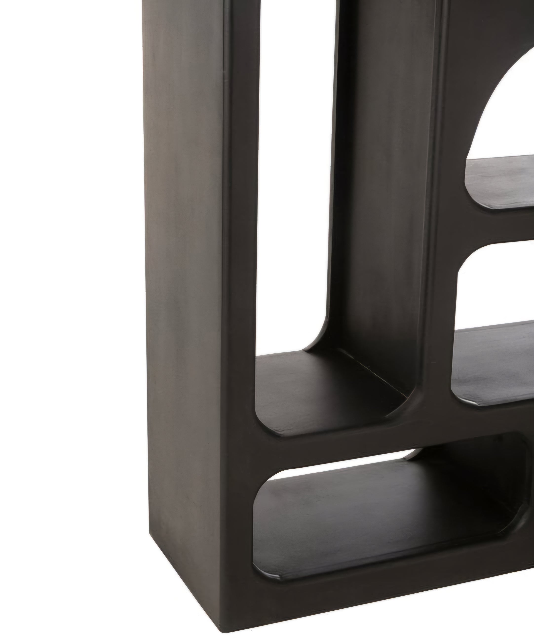 Rek Cave Mangohout Zwart - Rek - J-Line - livinglovely.nl