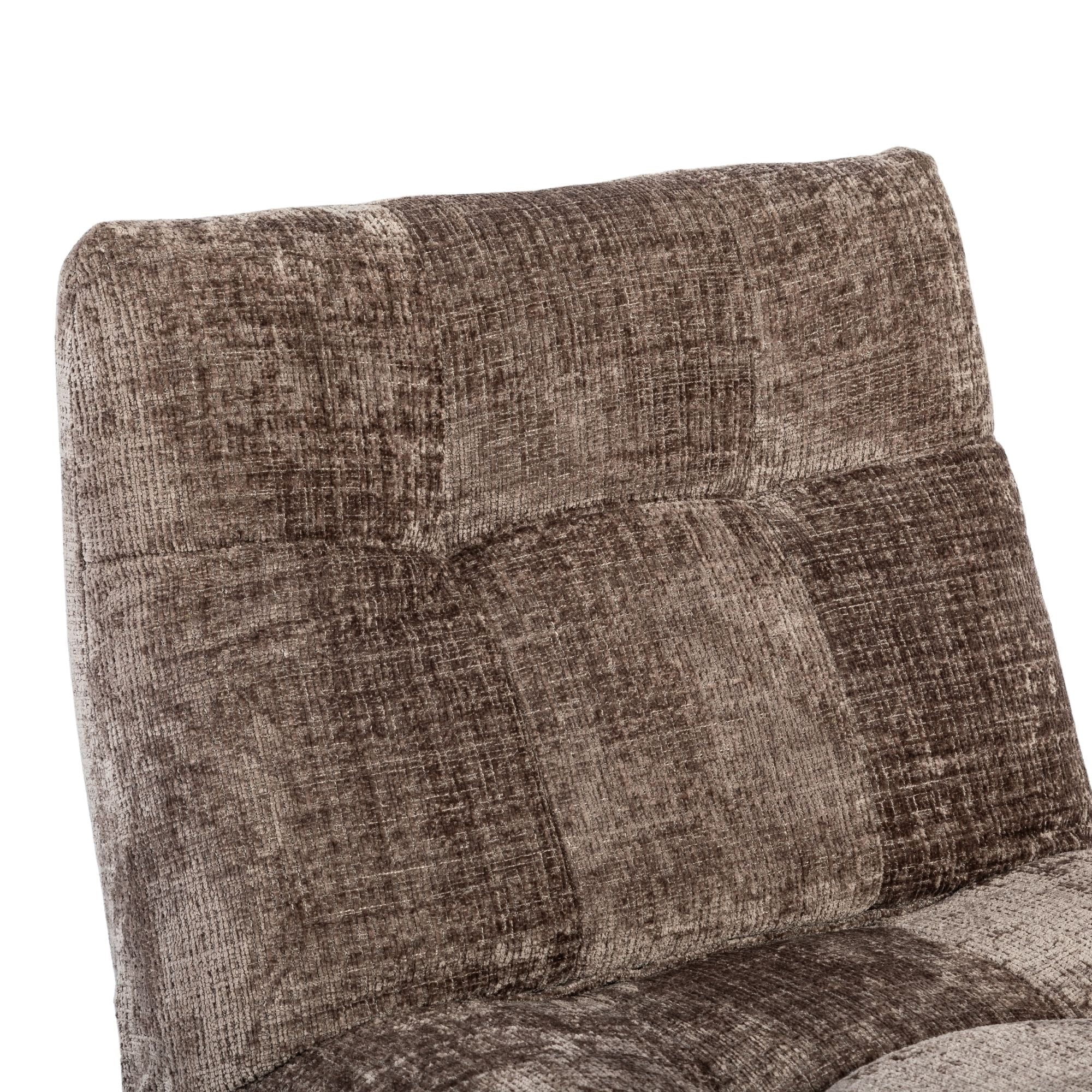Relaxfauteuil Chill Clay van Starfurn, draaibare relaxfauteuil bekleed met stof Cremona 24