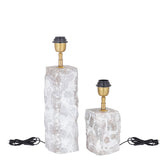 Rester Naturel Marmere Tafellamp Small PTMD - Tafellamp - PTMD - livinglovely.nl