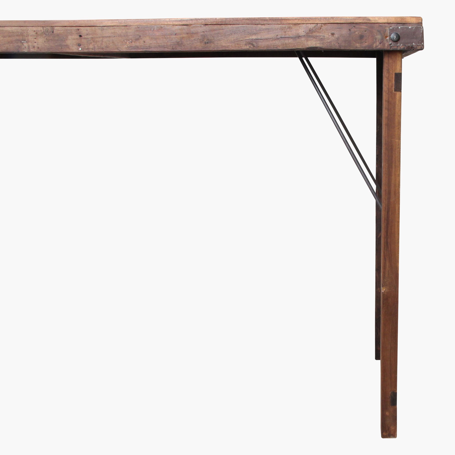 Markt Bartafel Bruin Opklapbaar Raw Materials