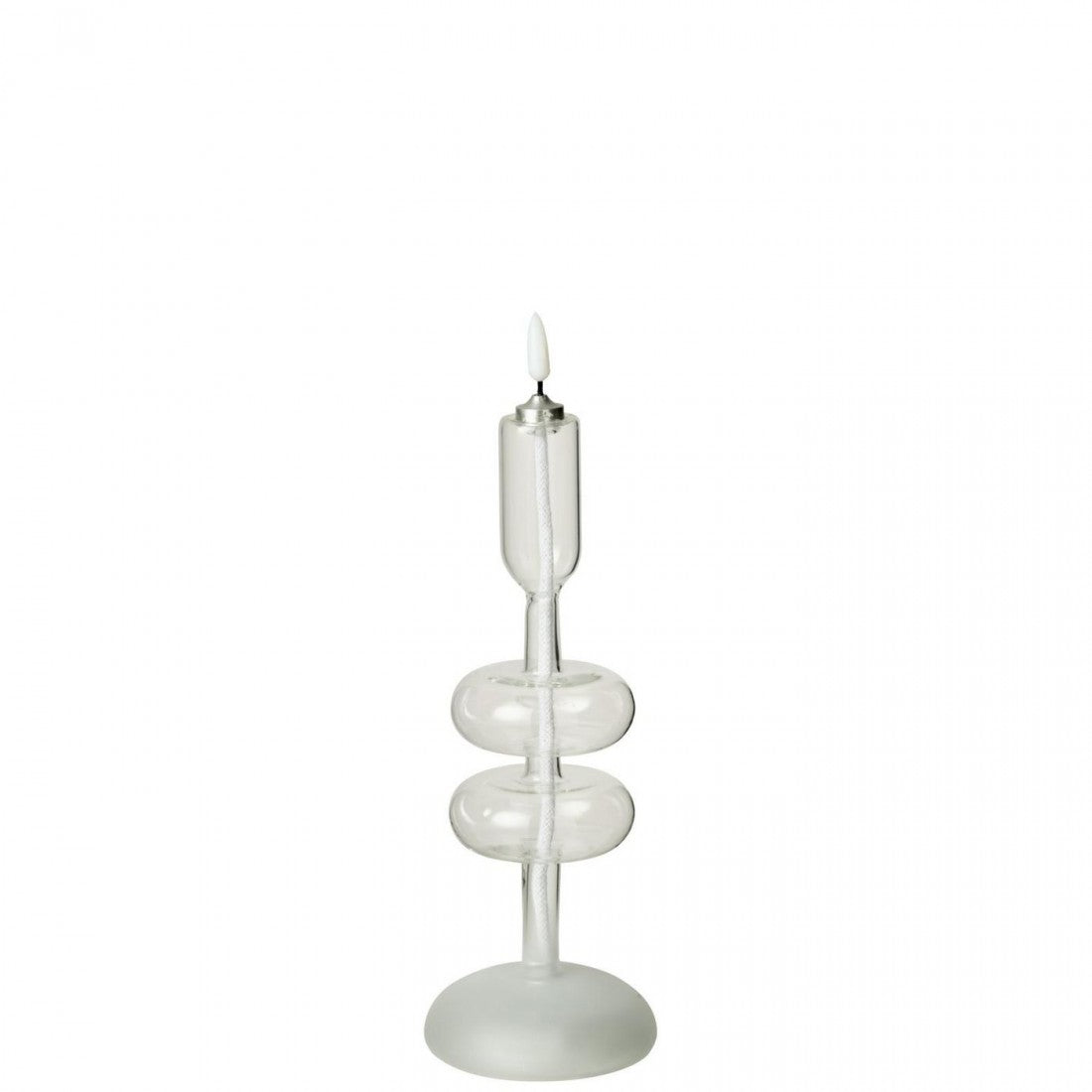 Led Kaars Glas Transparant J-Line