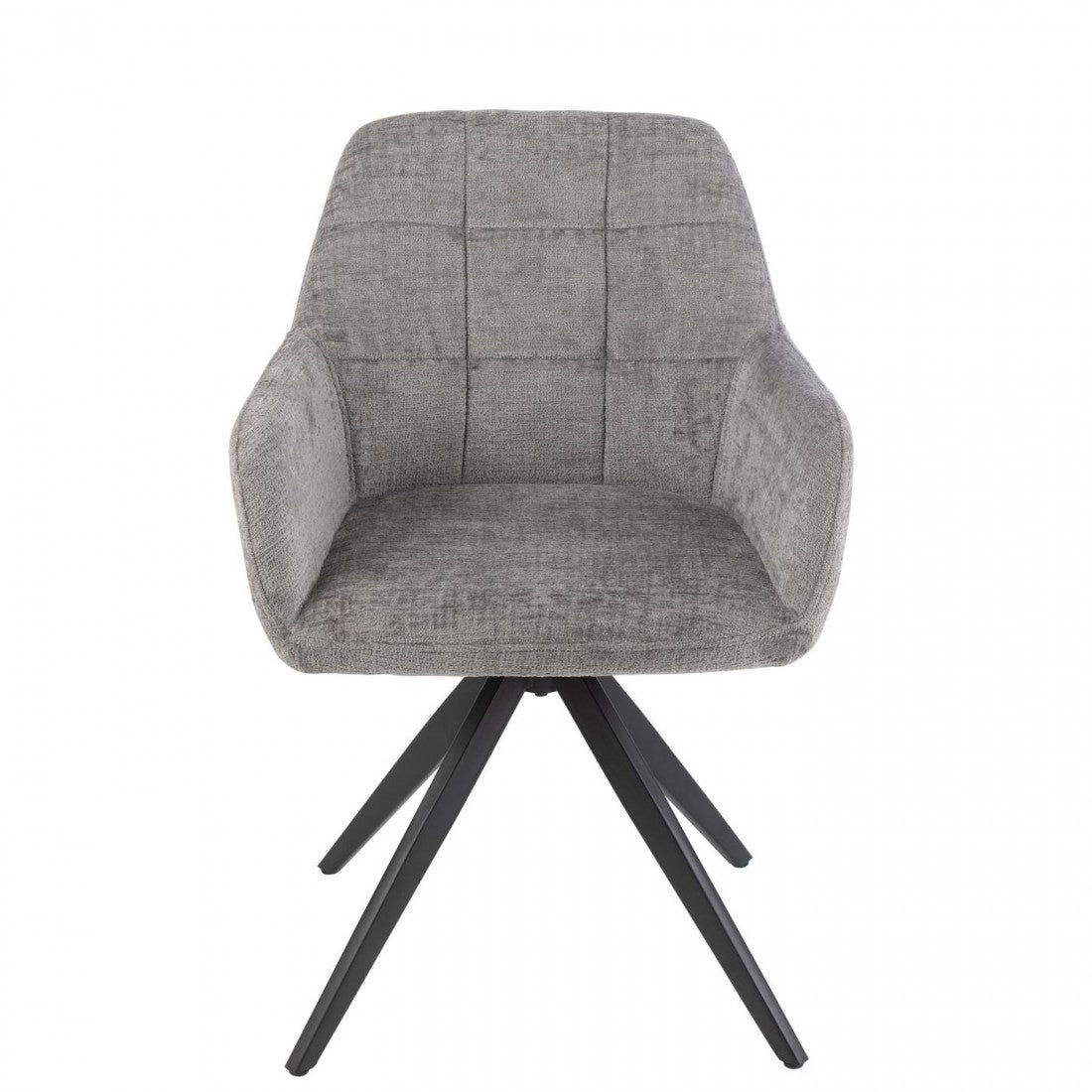 Stoel Louna Ijzer/Acryl Grijs J-Line