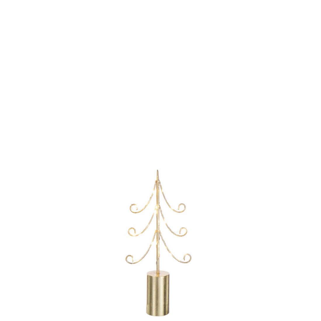 Boom Led Cilindervoet Ijzer Goudkleurig Set van 3 J-Line