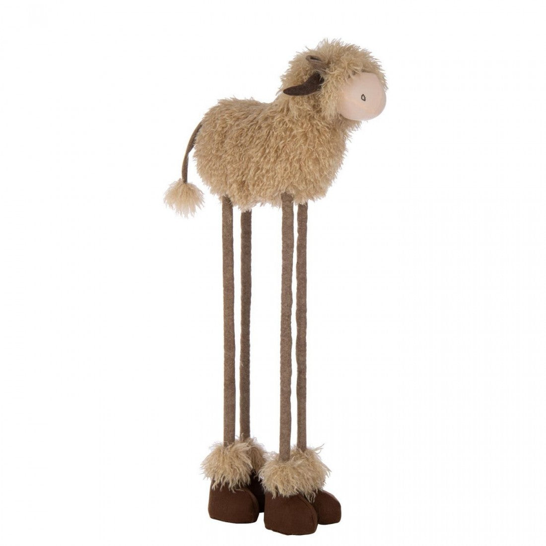 Koe Telescopisch Polyester Donkerbruin/Beige Large J-Line