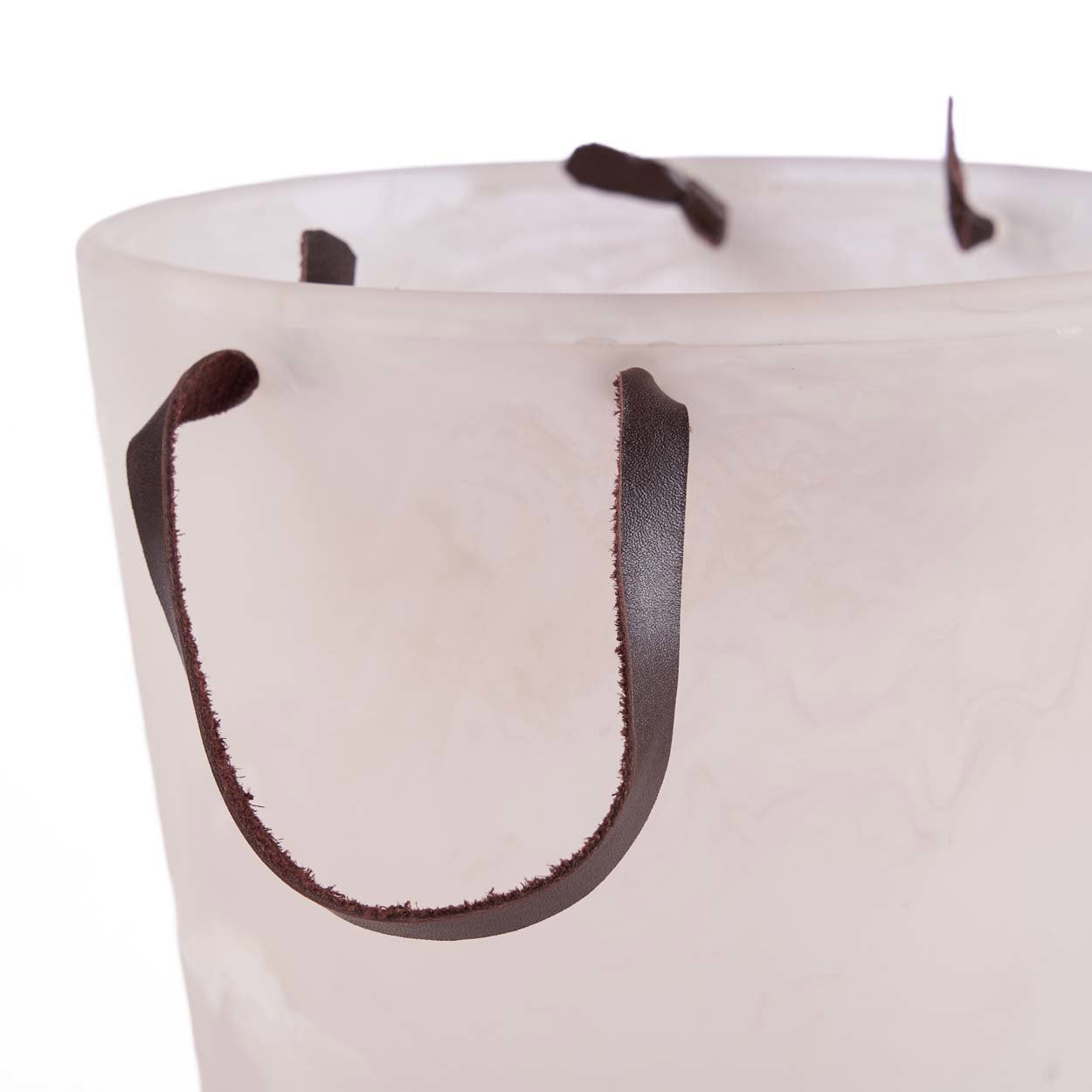 De Resin Ijsemmer - Roze Wit Bazar Bizar