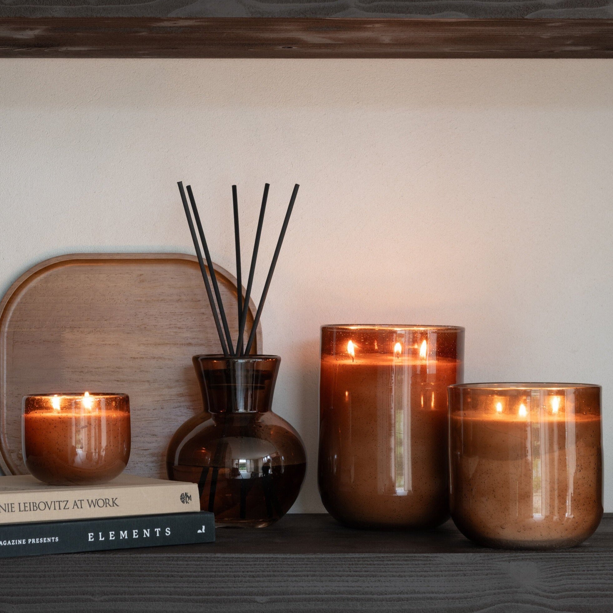 Geurkaars Li-Ly Land Was Bruin Large 80uur J-Line