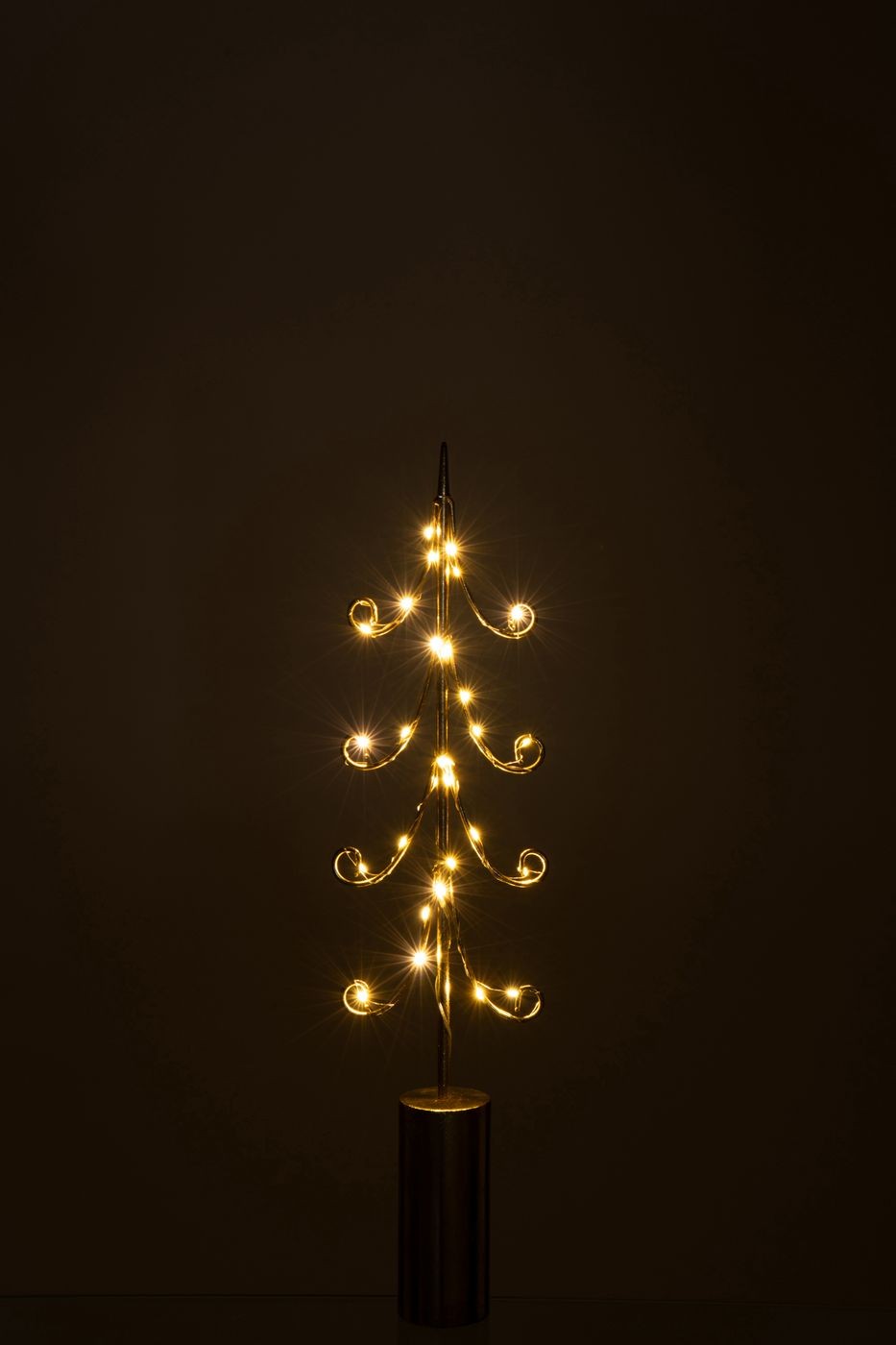 Boom Led Cilindervoet Ijzer Goudkleurig Set van 3 J-Line