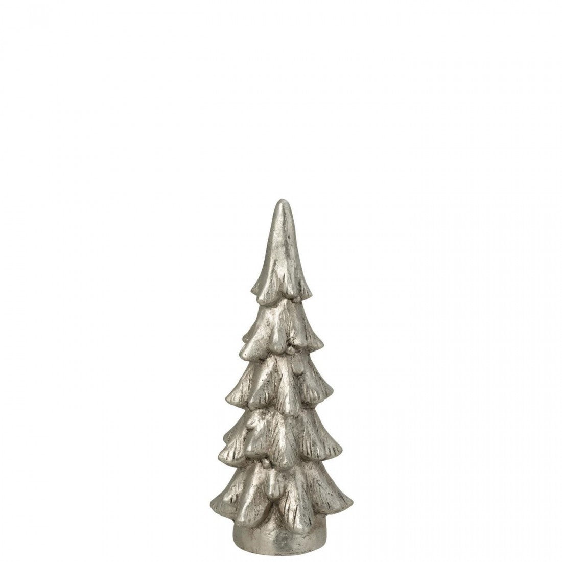Kerstboom Op Voet Magnesium Zilverkleurig Set van 2 J-Line
