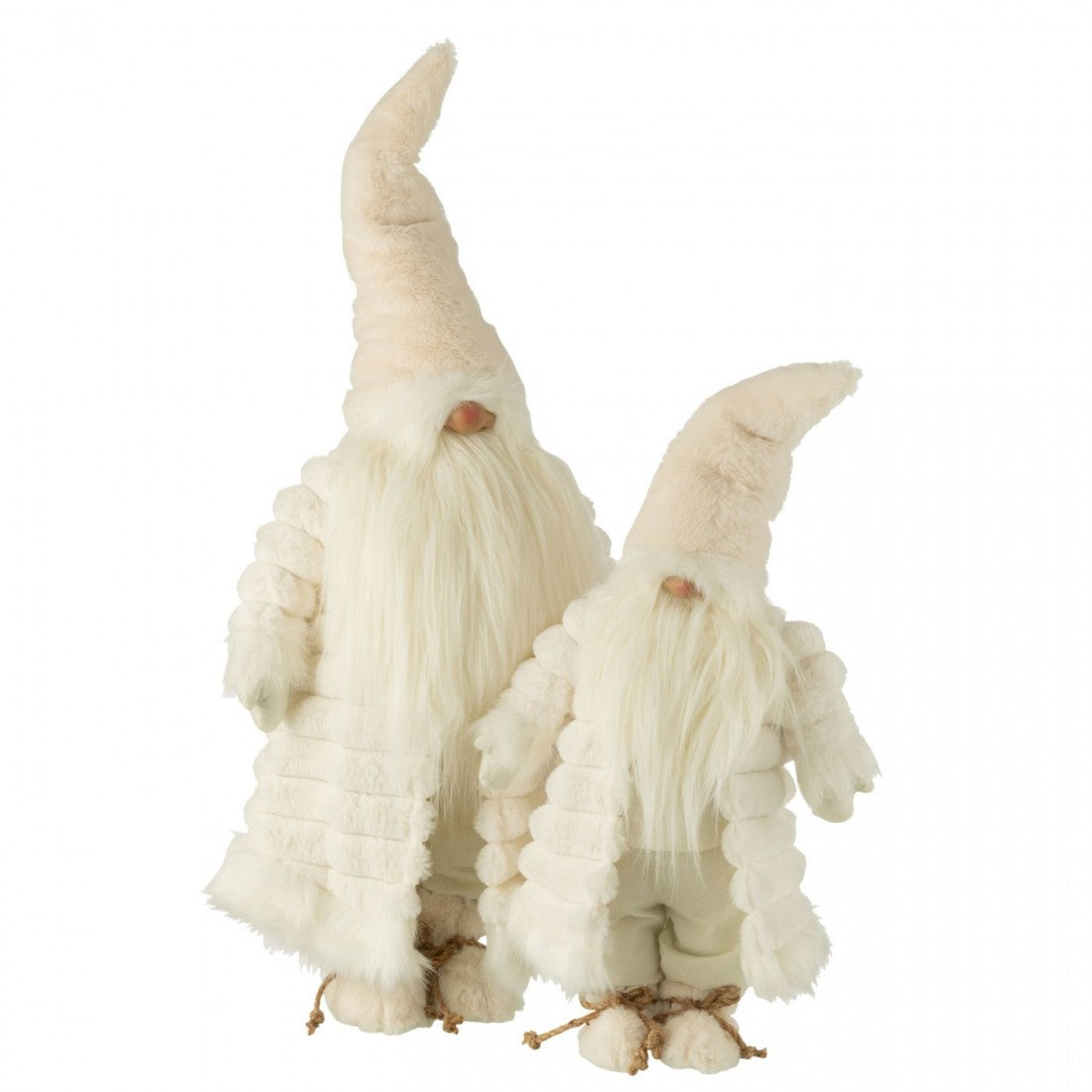 Kabouter Gewatteerde Jas Textiel Creme/Bruin Large J-Line