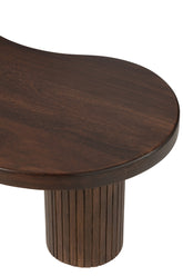 Salontafel Infinityi Mango Houtbruin Small - Salontafel - J-Line - livinglovely.nl