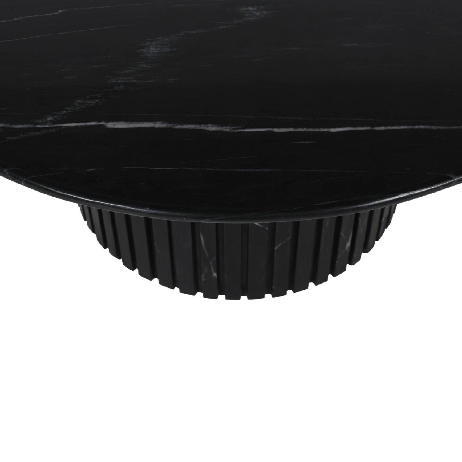Salontafel Neelim - 91x91x41 cm - Marmer - Zwart PTMD - Salontafel - PTMD - livinglovely.nl