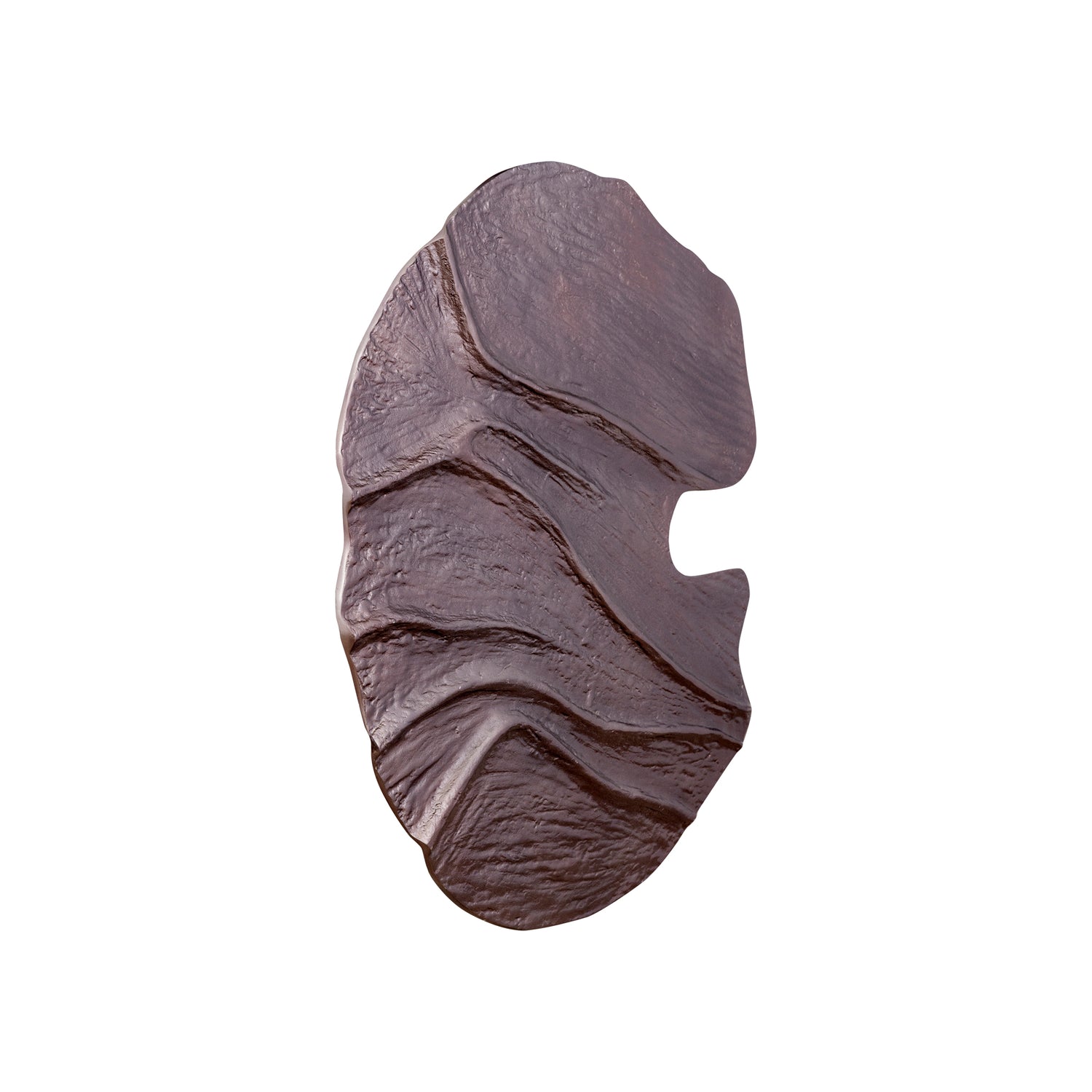 Samraj Bronze Casted Alu Wall Panel Wave Structure PTMD - Wandpaneel - PTMD - livinglovely.nl