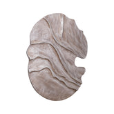 Samraj Brown MDF Wall Panel Wave Structure PTMD - Wandpaneel - PTMD - livinglovely.nl
