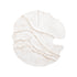 Samraj White MDF Wall Panel Wave Structure PTMD - Wandpaneel - PTMD - livinglovely.nl