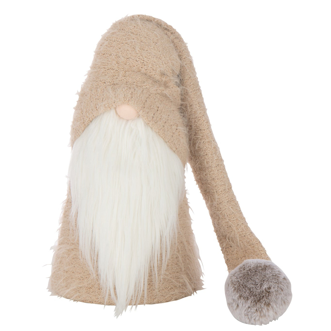 Santa Claus Winter Polyester Beige/White Small - - J-Line - livinglovely.nl