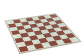 Schaakspel Polyresin Wit/Kerst Rood J-Line - Schaakspel - J-Line - livinglovely.nl