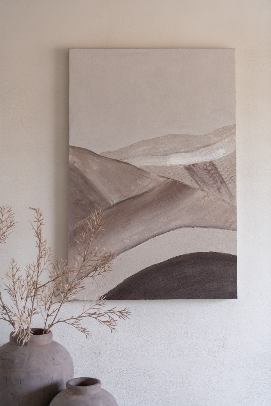 Malen Düne Acrylfarbe/Leinwandmischung - Malen - J-Line - livinglovely.co.uk
