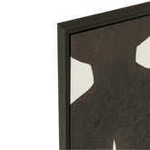 Gemälde Joy Pine Schwarz/Weiß - Gemälde - J-Line - livinglovely.de