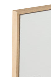 Schilderij Lauwra Canvas Wit - Schilderij - J-Line - livinglovely.nl
