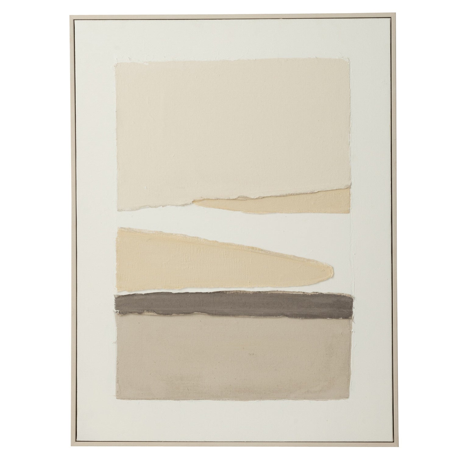 Malerei Mog Canvas/Denwood Mix - Malerei - J-Line - livinglovely.de