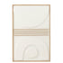 Gemälde Thibault Papier Weiß/Beige - Gemälde - J-Line - livinglovely.de