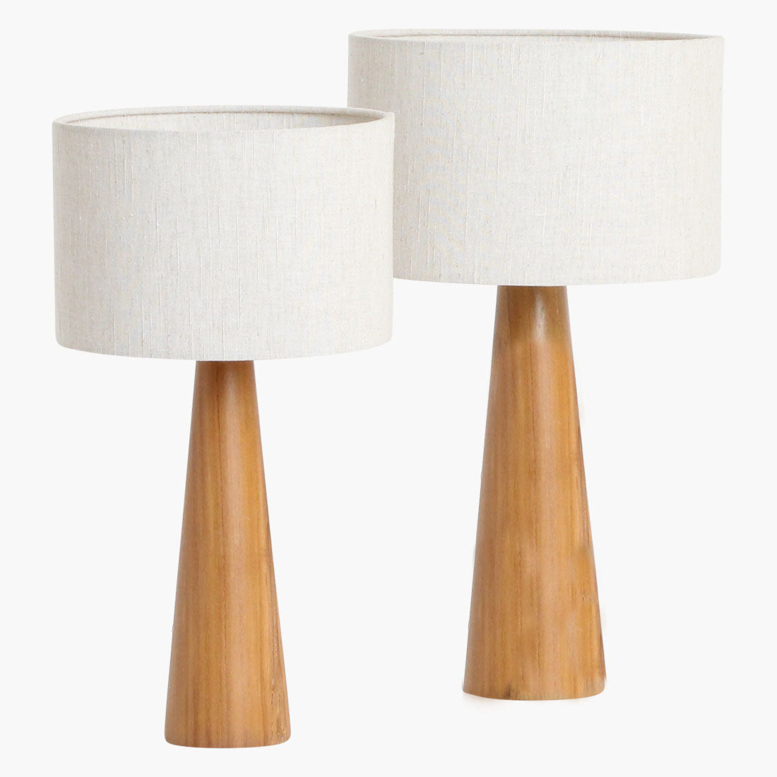 Tafellamp Aspen Cone Medium Raw Materials - Tafellamp - Raw Materials - livinglovely.nl