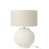 Tafellamp Terracotta Wit - Tafellamp - J-Line - livinglovely.nl