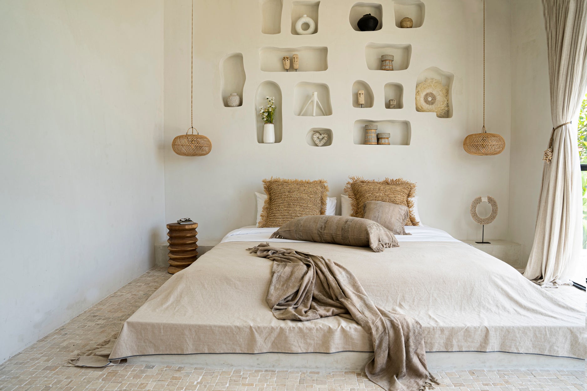 The Wholly Hanglamp - Naturel - Small - Hanglamp - Bazar Bizar - livinglovely.nl