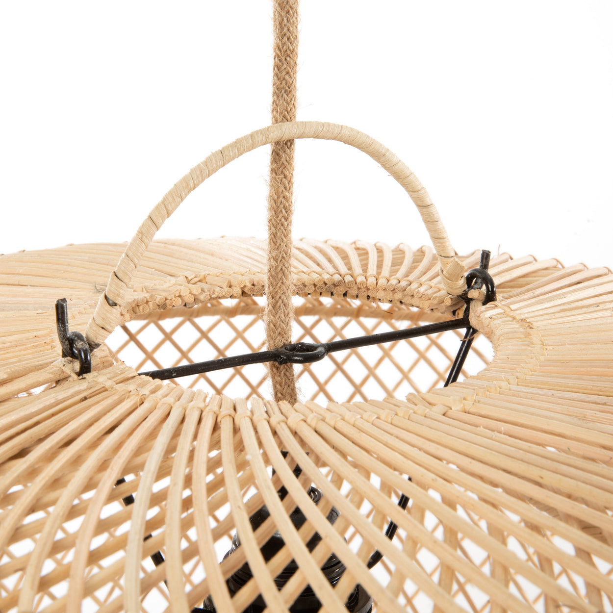 The Wholly Hanglamp - Naturel - Small - Hanglamp - Bazar Bizar - livinglovely.nl