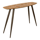 Tyano Natural Recycled Teak Wood Side Table PTMD - Sidetable - PTMD - livinglovely.nl