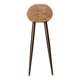 Tyano Natural Recycled Teak Wood Side Table PTMD - Sidetable - PTMD - livinglovely.nl