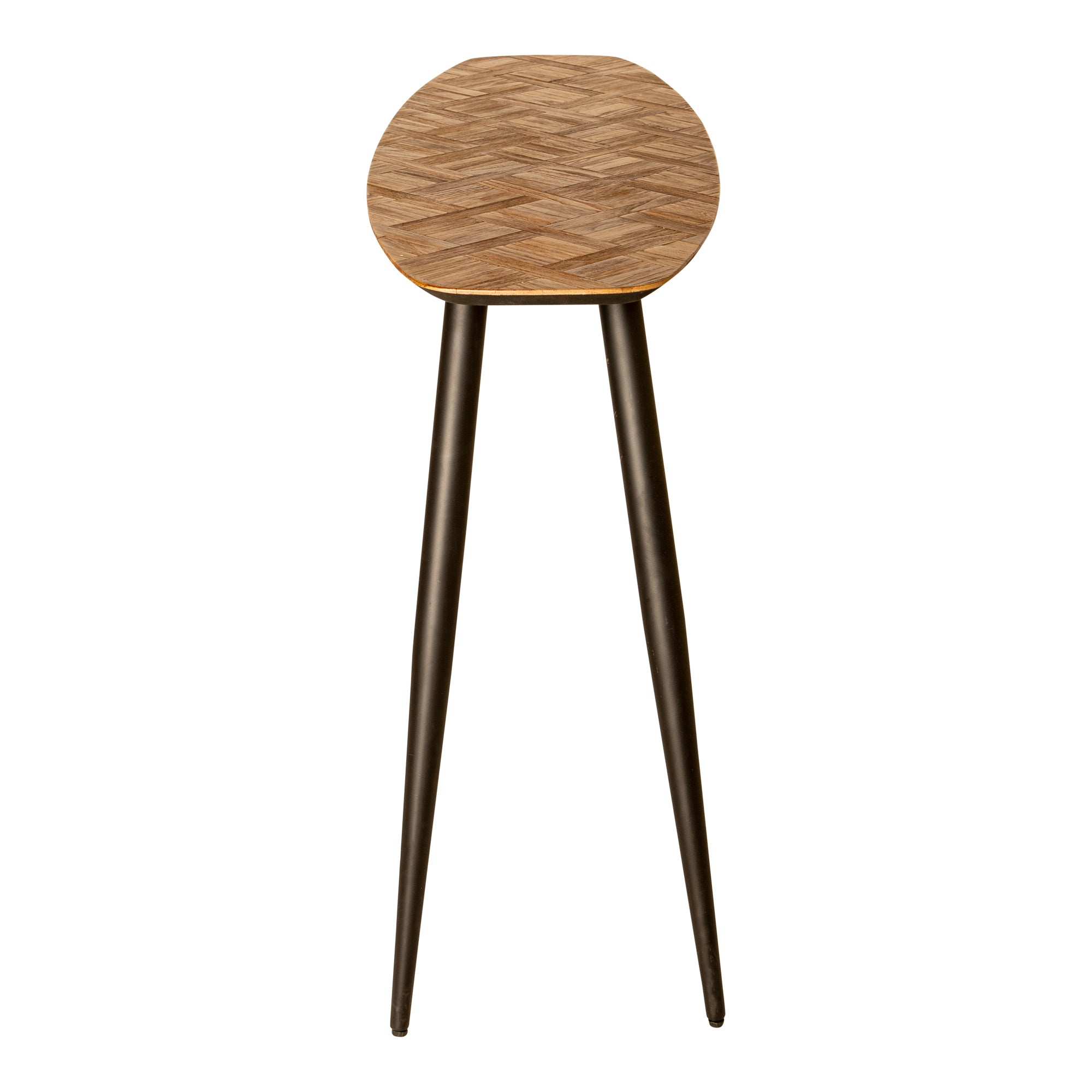 Tyano Natural Recycled Teak Wood Side Table PTMD - Sidetable - PTMD - livinglovely.nl