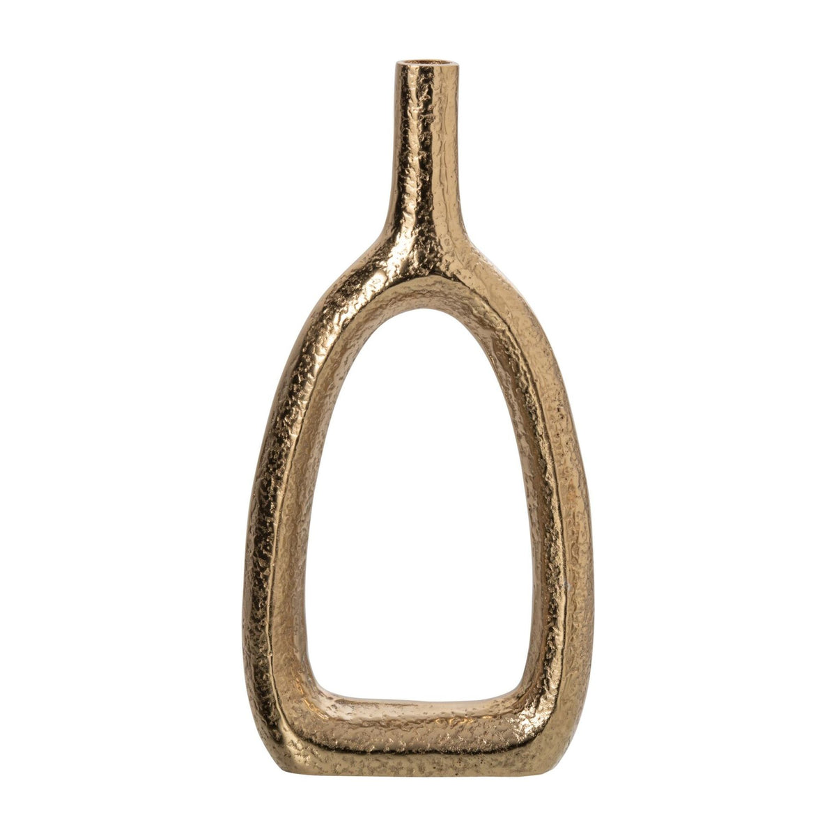 Vaas Soliflore Aluminium Goud Large J-Line