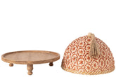 Vliegenkap Sparhout Naturel - Keukenaccessoire - J-Line - livinglovely.nl