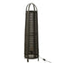 Vloeramp Don Katoen Bamboe Zwart J-Line - Vloerlamp - J-Line - livinglovely.nl
