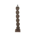 Vloerlamp Kodey Brown Mango Wood Base PTMD - Vloerlamp - PTMD - livinglovely.nl