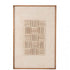 Wanddekoration John Pine/Leinwand Weiß - Gemälde - J-Line - livinglovely.de