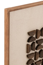 Wanddekoration Josh Kiefer/Leinwand Natur - Gemälde - J-Line - livinglovely.de