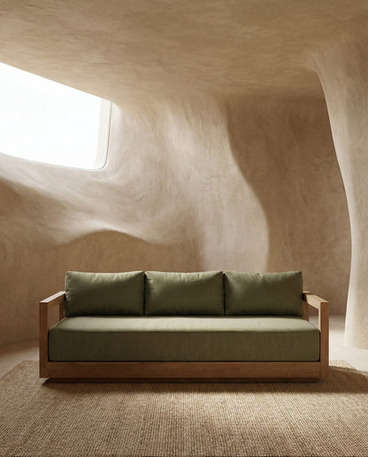 De Umalas Driezitsbank Outdoor Groene Alga Bazar Bizar