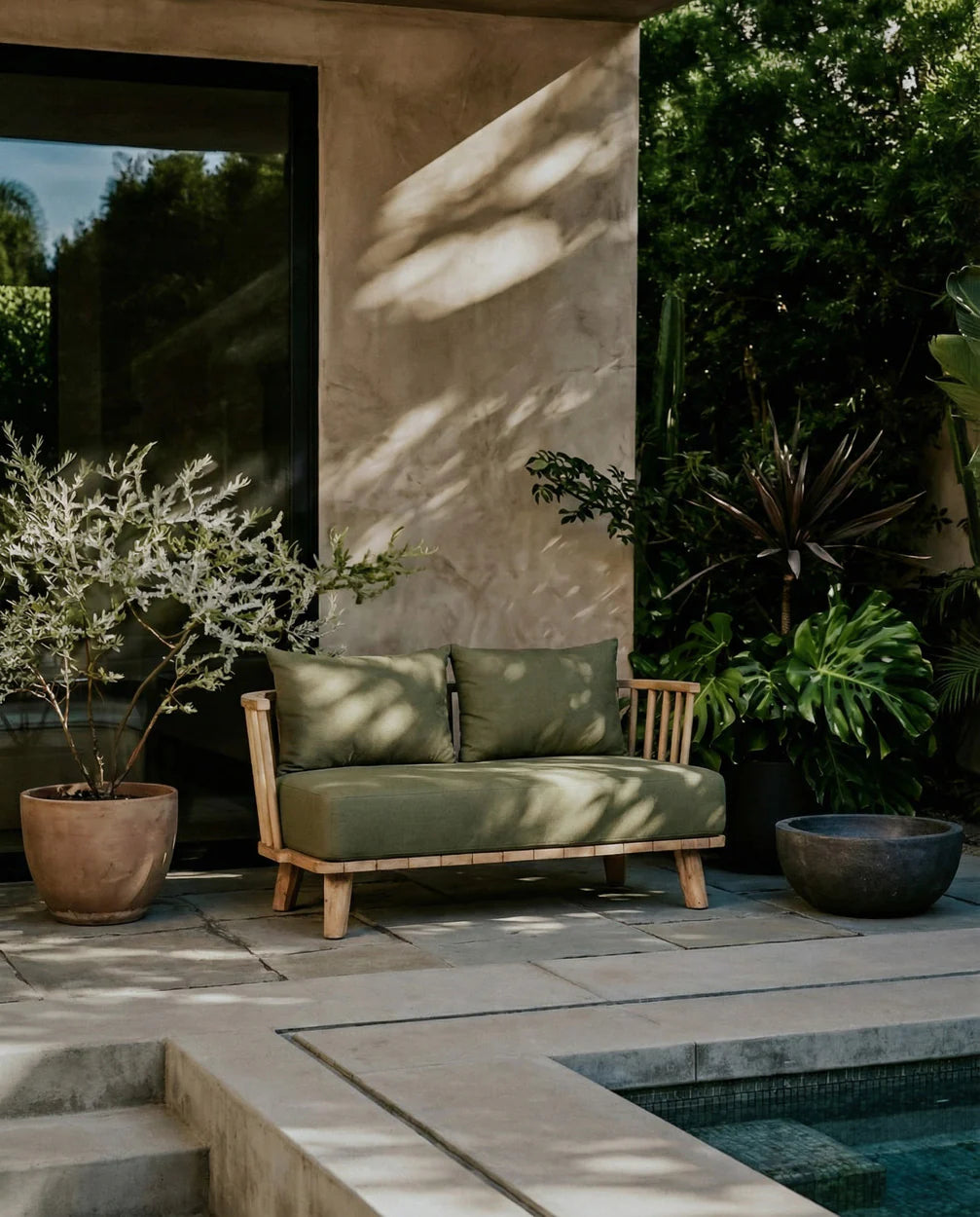 Tweesits Outdoorbank Malawi Green Alga Bazar Bizar