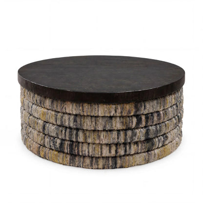 Banana Round Grey Wash Magani Salontafel Bazar Bizar
