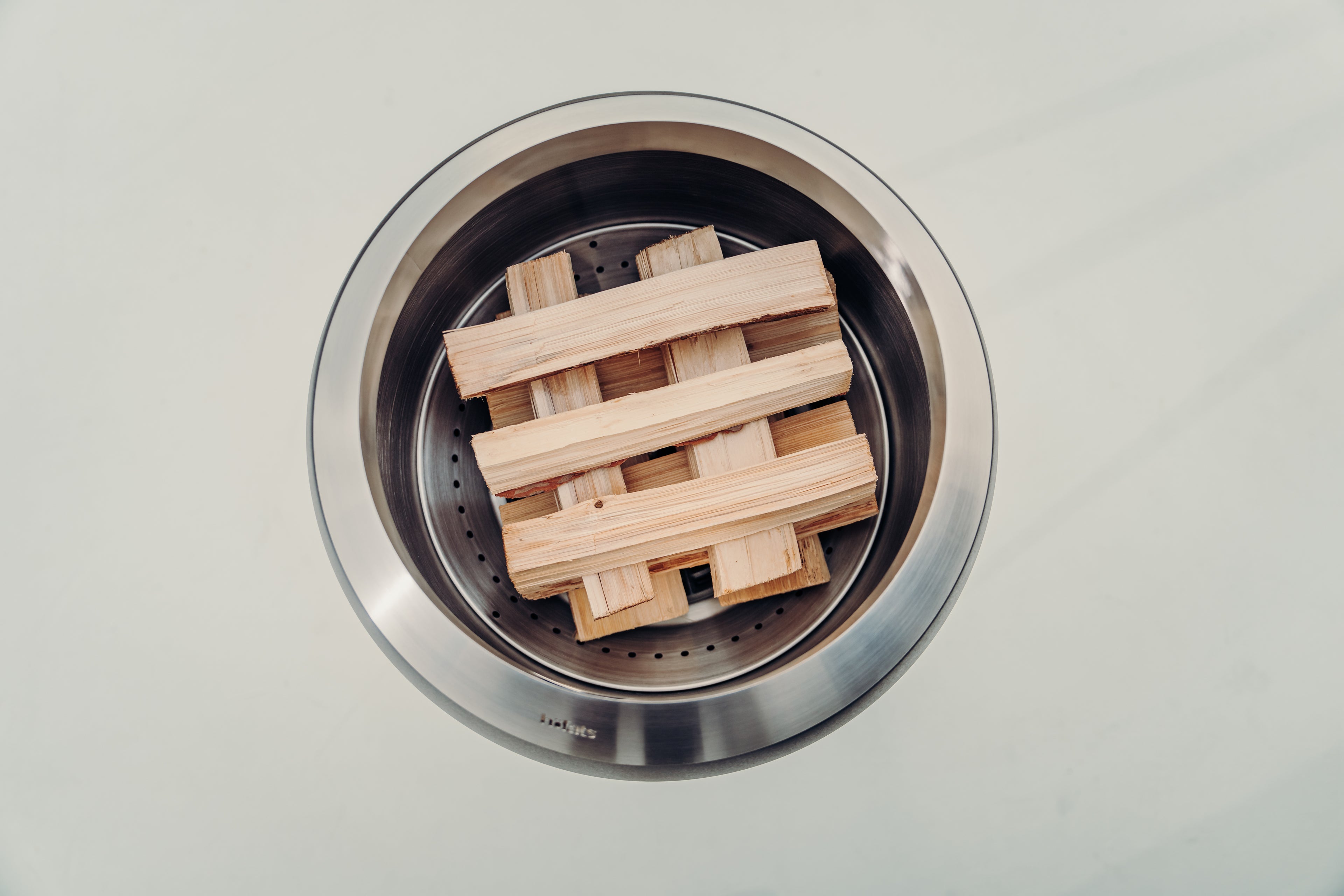 MOON 45 Vuurkorf Hoog Zilver Höfats