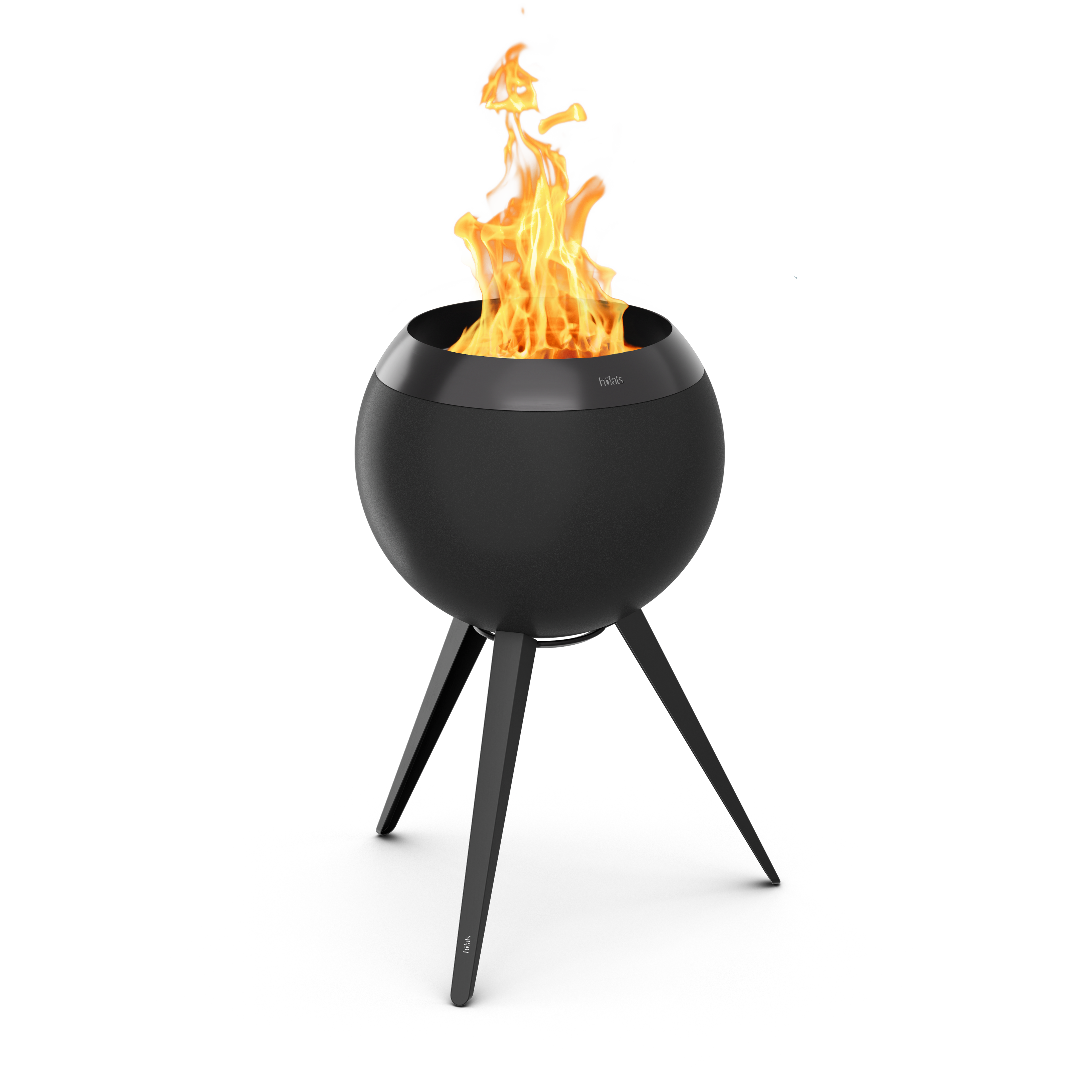 MOON 45 Vuurkorf Hoog All Black Höfats