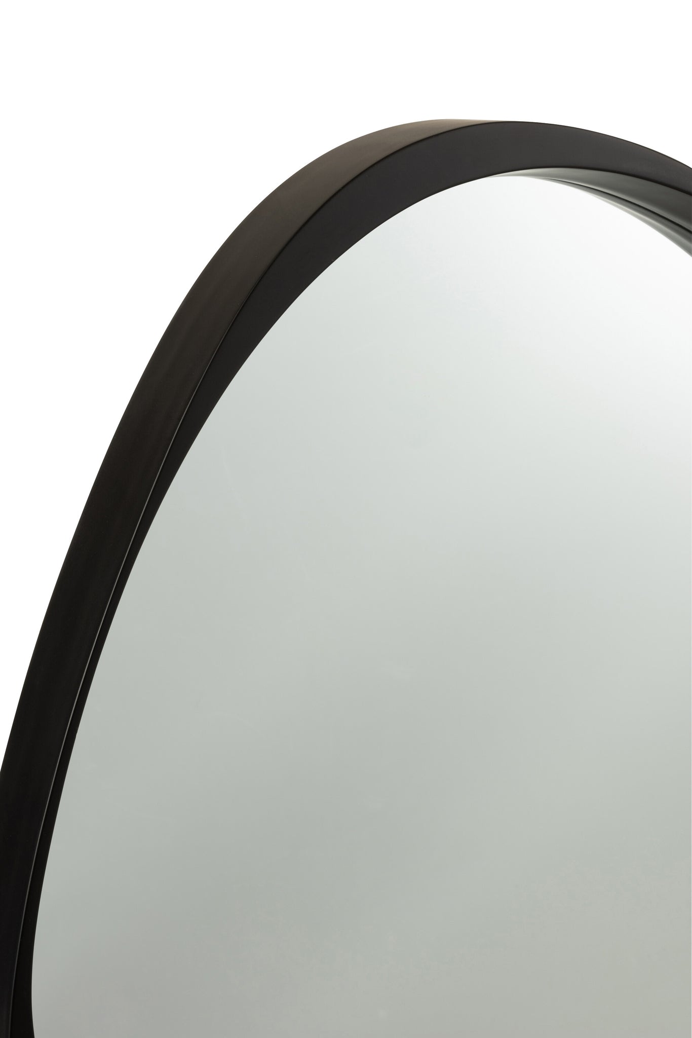 Spiegel Giles Mdf/Glas Zwart Small Ø 71 cm