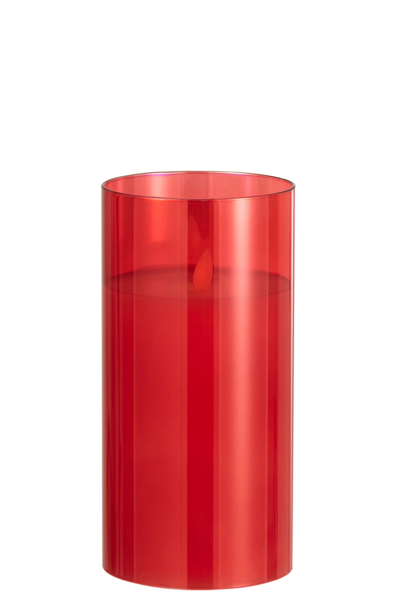 Ledlamp Blinkend Glas Rood Medium